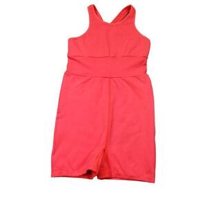 READ Free People Movement Every Single Time Runsie Neon Coral Orange Size XS/S